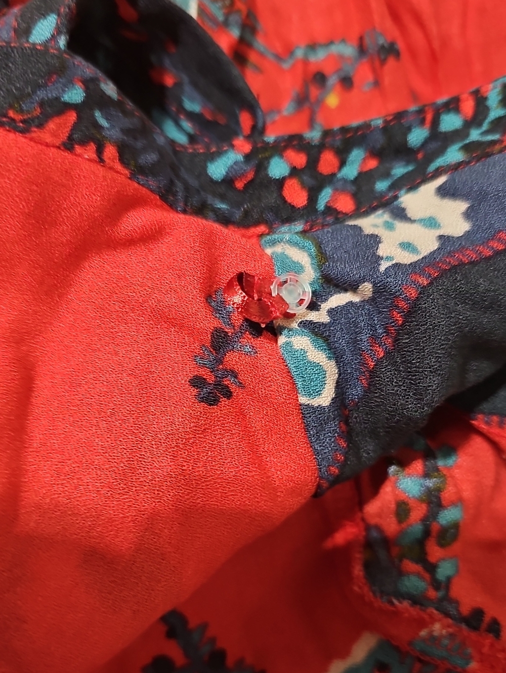 Free People If You Only Knew Dress Boho Floral Vneck Flowy Medium Maxi - Picture 11 of 11